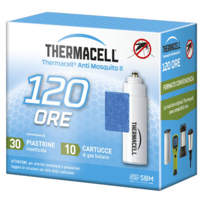 RICARICA DISPOSITIVO REPEL. h 120 Pz 40 THERMACELL 86601654 CATTURA INSETTI              C THERMACELL