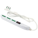 MULTIPRESA 3x2PT BIANCO INT   SLIM CLOCK 47402 FME 47402 AVVOLGICAVI E PROLUNGHE      F FME