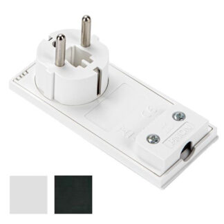 SPINA SQUADRA SK 16A+T BIANCA      CLOCK 80150 FME 80150 SPINE E ADATTATORI EL        F FME