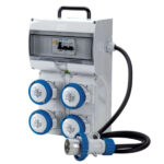 QUADRO 4x2PT CEE 16A IP65 m 1,5          74119 FME 74119 QUADRI ELETTRICI             F