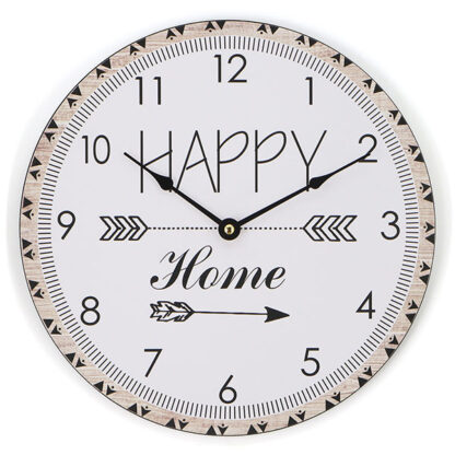OROLOGIO MURO HAPPY HOME        cm  30  XTRA 12487 GH30301 - M2188 OROLOGI SVEGLIE              C XTRA