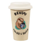 TAZZA MUG CERAMICA COPERCHIO BEVIMI    ml 260 SOOR 1150002 TAZZE CERAMICA               C SOOR