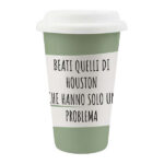 TAZZA MUG CERAMICA COPERCHIO HOUSTON   ml 260 SOOR 1150033 TAZZE CERAMICA               C SOOR