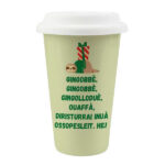 TAZZA MUG CERAMICA COPERCHIO GINGOBBE' ml 260 SOOR 1150036 TAZZE CERAMICA               C SOOR