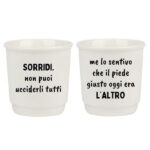 TAZZA CAFFE CERAMICA SORRIDI       ml 90 Pz 2 SOOR 1160002 TAZZE CERAMICA               C