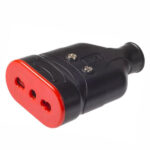 PRESA DIRITTA 10/16A+T NERA          ELA PLUG ROSI RS78206 SPINE E ADATTATORI EL        F ROSI