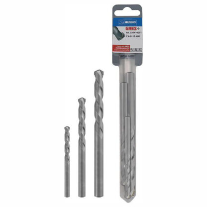 PUNTE GRES+            Sr Pz 3 mm 6/10 03042 KRINO 030410001 PUNTE ELICOIDALI SERIE       F KRINO