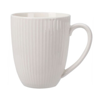 TAZZA MUG PORCELLANA RIGATA         cc 370 KOOPMAN DN1801680 TAZZE CERAMICA               C KOOPMAN