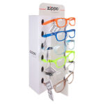 ESPOSITORE OCCHIALI SOLE FOTOCROM.Pz 6 FLUO6 ZIPPO MAC25-FLUO6 OCCHIALI SOLE                C ZIPPO