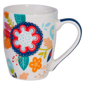 TAZZA MUG PORCELLANA FLOREALE       cc 350 MERCURY 05680 TAZZE CERAMICA               C MERCURY