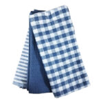 CANOVACCIO PIATTI COTONE BLU Pz 3 50x70 XTRA 12482 MCT-MH-005 CANOVACCI                    C XTRA