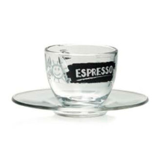 TAZZA CAFFE VETRO BRAZIL LAVAGNA        Pz 6 CERVE M72450 TAZZE VETRO                  C CERVE