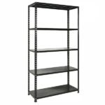 SCAFFALE KIT 100x40 h 186 GRIGIO SCURO    BIZZOTTO B200GM SCAFFALATURE                 F BIZZOTTO