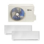 CONDIZIONATORE SPLIT BTU 12000+9000  SM17DUO QLIMA SM17DUO VENTILATORI E CONDIZIONATORI C QLIMA