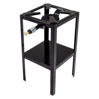 FORNELLONE GAS GPL 4 PIEDI ACCIAIO 40x40 ALTO OMAC 233/CE FORNELLI GAS                 C OMAC