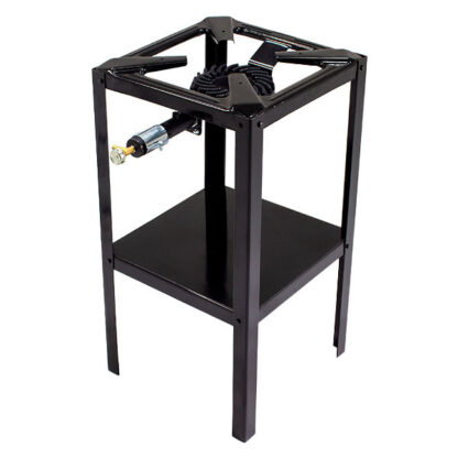FORNELLONE GAS GPL 4 PIEDI ACCIAIO 40x40 ALTO OMAC 233/CE FORNELLI GAS                 C OMAC
