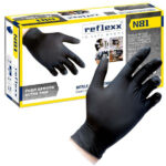 GUANTI NITRILE N81 POWDER FREE XL   Pz 100 REFLEXX N81/XL GUANTI LAVORO                F REFLEXX