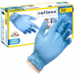 GUANTI NITRILE R72 POWDER FREE XL   Pz 100 REFLEXX R72/XL GUANTI LAVORO                F REFLEXX