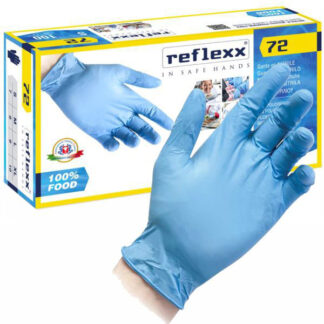 GUANTI NITRILE R72 POWDER FREE L    Pz 100 REFLEXX R72/L GUANTI LAVORO                F REFLEXX