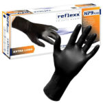 GUANTI NITRILE N79P POWDER FREE L   Pz  50 REFLEXX N79P/L GUANTI LAVORO                F REFLEXX