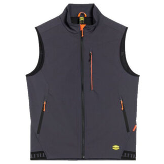 GILET GRIGIO MAGNETE L              SHADOW DIADORA 182038-75146/L INDUMENTI LAVORO             F DIADORA