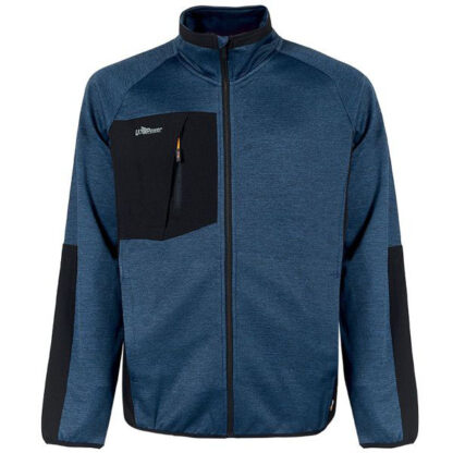 FELPA ZIP LUNGA DEEP BLUE XXL          HULL UPOWER EY366DB-XXL INDUMENTI LAVORO             F UPOWER