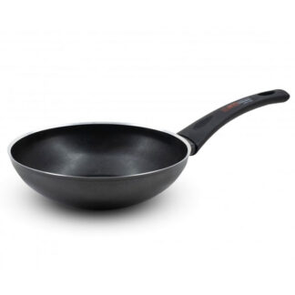 WOK 1 MANICO              cm 28 FORTEZZA ACCADEMIA FPSLT28I PENTOLE ACCADEMIA            C ACCADEMIA