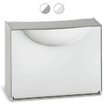 SCARPIERA HARMONY BIANCO RATTAN   51x19 h 39 TERRY 1002782 SCARPIERE PLASTICA           C TERRY