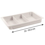 PORTAUTENSILI ESTENSIBILE cm33/55x20 FLEXI TESCOMA 899479 PORTAPOSATE                  C TESCOMA