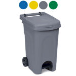 BIDONE URBAN QUADRO PEDALE BLU       l 60 STEFANPL 25800 PATTUMIERE DIFFERENZIATE     C STEFANPLAST