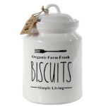 BARATTOLO CERAMICA BISCOTTI  cm 15 h 24 UTILISSIMI 784828 BARATTOLI CERAMICA           C UTILISSIMI