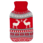 BORSA ACQUA CALDA RENNE ROSSA       l 2 XTRA 11028 EKC-1033 BORSE ACQUA CALDA            C XTRA