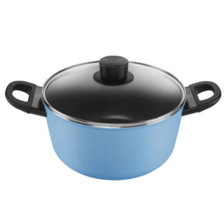 CASSERUOLA 2 MANICI  cm 24 CAPRERA BLU   BALLARINI 1010809 PENTOLE BALLARINI            C BALLARINI