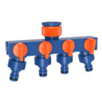 PRESA 4 RUBINETTI 3/4F+FILE. 3/4M OB ILCAMPO 10889 TS3035X RACCORDI IL CAMPO            F IL CAMPO