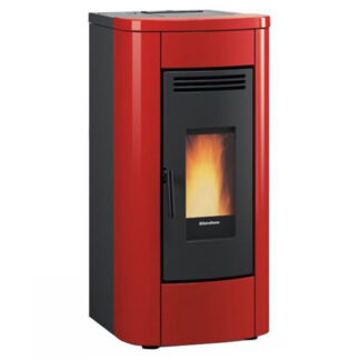 STUFA PELLET KLAUDIA PLUS 5.0  BORDEAUX EXTRAFLAME 1286850 - 5 S STUFE PELLET                 F EXTRAFLAME