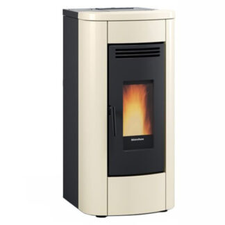STUFA PELLET KLAUDIA PLUS 5.0    AVORIO EXTRAFLAME 1286851 - 5 S STUFE PELLET                 F EXTRAFLAME