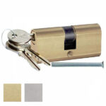 CILINDRO INFILARE OVALE 54-27-27 NICHEL.  916-2 PC 91627272 CORTELLEZZI CILINDRI         S CORTELLEZZI