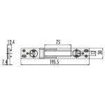 CONTROPIASTRA SERRATURE            06465-57-0 CISA 06465.57.0 CISA VARIE                   S CISA