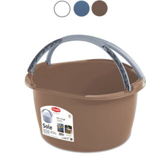 CESTA SOLE MANICI BIANCA          40 h 25 STEFANPL SSUPSOLEBC01 PORTABIANCHERIA              C STEFANPLAST