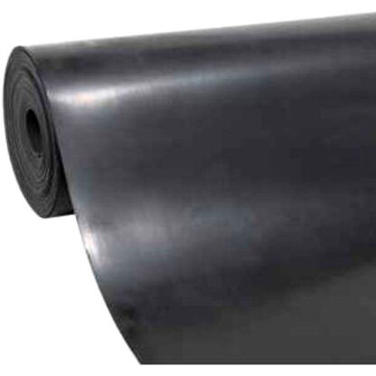 PAVIMENTO GOMMA LISCIO mm 3,0 h 120 m  5 NERO PGLIS1255 TAPPETI ANTISCIVOLO          C VELCOC