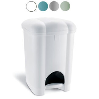 PATTUMIERA PEDALE CAROLINA l  6 BIANCO  TONTARELLI 8101536112 PATTUMIERE                   C TONTARELLI