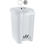 PATTUMIERA PEDALE CAROLINA l 30 BIANCO  TONTARELLI 9100991-112 PATTUMIERE                   C TONTARELLI