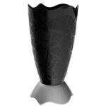 PORTAOMBRELLI DROP NERO       cm 27,5h 55     BAMA 10700 PORTAOMBRELLI                C BAMA