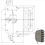 SERRATURA SIC.TRIPLICE SX CIL.           2200PE CR 2200G-51 CR SERR.LEGNO APPLICARE      S CR