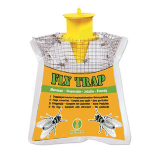 TRAPPOLA ECOLOGICA MOSCHE FLY TRAP M  20 h 19 ORMA 560 TRAPPOLE INSETTI             C ORMA