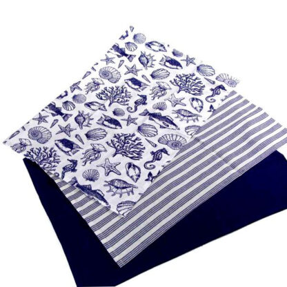 CANOVACCIO PIATTI COTONE SEA LINE  Pz 3 UTILISSIMI 776793 CANOVACCI                    C UTILISSIMI