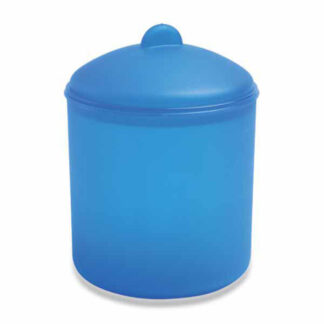 BARATTOLO ROTONDO   cc 1000  cm 10 h 14 FROSTY DEM 72321 BARATTOLI PLASTICA           C DEM
