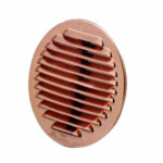 GRIGLIA RAME 125 TONDA RETE  90 GTR100R-Y GRIGLIE AREAZIONE            F LA VENTILAZIONE