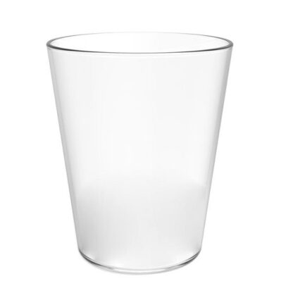 BICCHIERE PLASTICA ACQUA CONICO cc 330 Pz 8 GOLDPL 2896PP-21 BICCHIERI PLASTICA           C GOLDPLAST