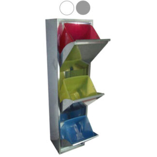 MOBILECO METALLO P.3 BIANCO   34x25 h 136 SELPRESS MEA03BI PATTUMIERE DIFFERENZIATE     C SELPRESS
